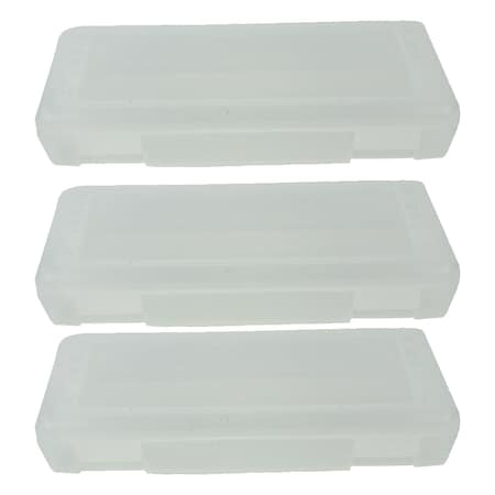 Romanoff Ruler Box, Clear, 3PK 60320